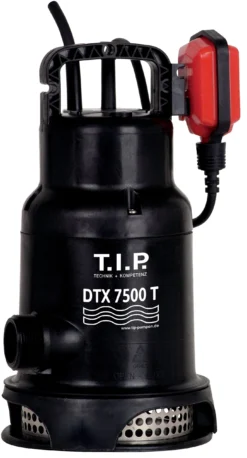 T.I.P. DTX 7500 T Schmutzwasser-Tauchpumpe Inkl. Träger