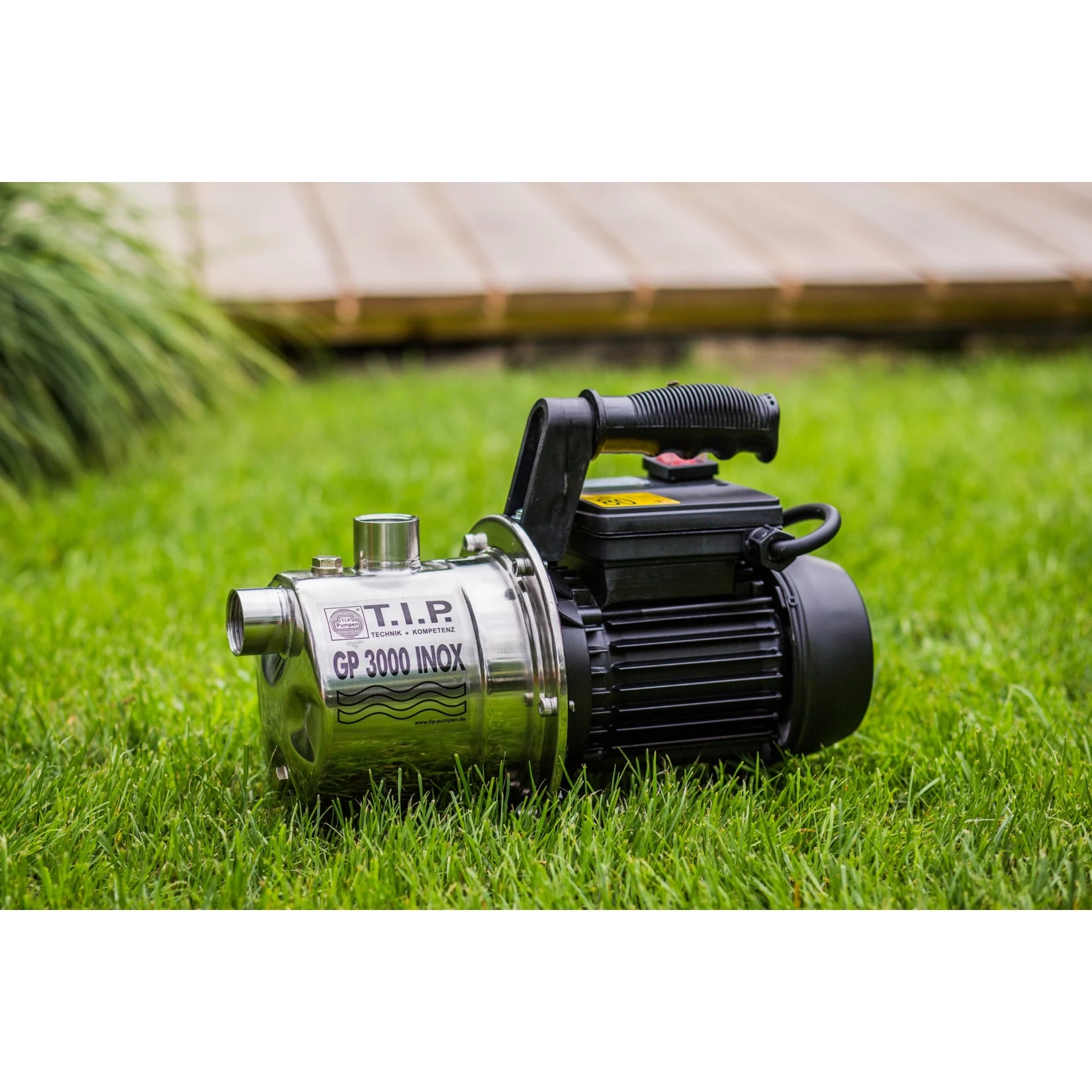 T.I.P. GP 3000 INOX Edelstahl Gartenpumpe 2 T.I.P. GP 3000 INOX Edelstahl Gartenpumpe – Bild 2