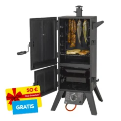 Buschbeck Geschäft 8 El Fuego Gas-Räuchergrill Portland XL + 50 € Filial-Gutschein
