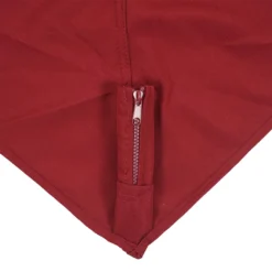 Ersatz-Bezug Für Ampelschirm MCW-A39, Sonnenschirmbezug Ersatzbezug, 3x3m (Ø4,24m) Polyester 2,8kg ~ Bordeaux -Buschbeck Geschäft 2165640005 prod 003
