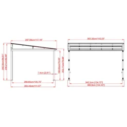 Sojag Terrassenüberdachung St. Barthelemy 10x12 8 Sojag Terrassenüberdachung St. Barthelemy 10x12 -Buschbeck Geschäft 2166138000 prod 004