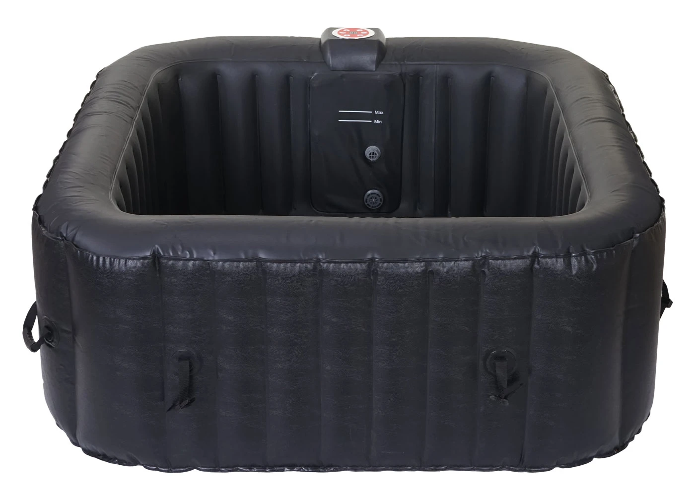 Whirlpool MCW-E32, 6 Personen In-/Outdoor Heizbar Aufblasbar 185x185cm FI-Schalter 3 Whirlpool MCW-E32, 6 Personen In-/Outdoor Heizbar Aufblasbar 185x185cm FI-Schalter – Bild 3