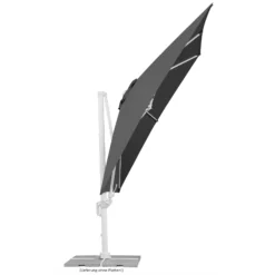 Schneider® Schneider Ampelschirm Rhodos Twist Bianco, Ca. 300x300 Cm, Anthrazit -Buschbeck Geschäft 2198929001 prod 004