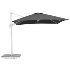 Schneider® Schneider Ampelschirm Rhodos Twist Bianco, Ca. 300x300 Cm, Anthrazit -Buschbeck Geschäft 2198929001 prod 005