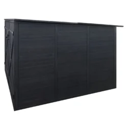 2er-Fahrradgarage MCW-H60, Fahrradbox Geräteschuppen Gerätehaus, Abschließbar 151x200x200cm ~ Anthrazit -Buschbeck Geschäft 2210259001 prod 003