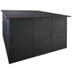 2er-Fahrradgarage MCW-H60, Fahrradbox Geräteschuppen Gerätehaus, Abschließbar 151x200x200cm ~ Anthrazit -Buschbeck Geschäft 2210259001 prod 004