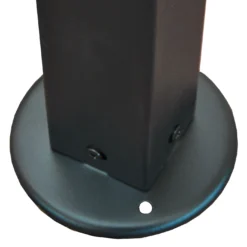 Pergola Beja, Garten Pavillon Terrassenüberdachung, Stabiles 6cm-Stahl-Gestell + Schiebedach Grün ~ 3x3m -Buschbeck Geschäft 2218656000 prod 006