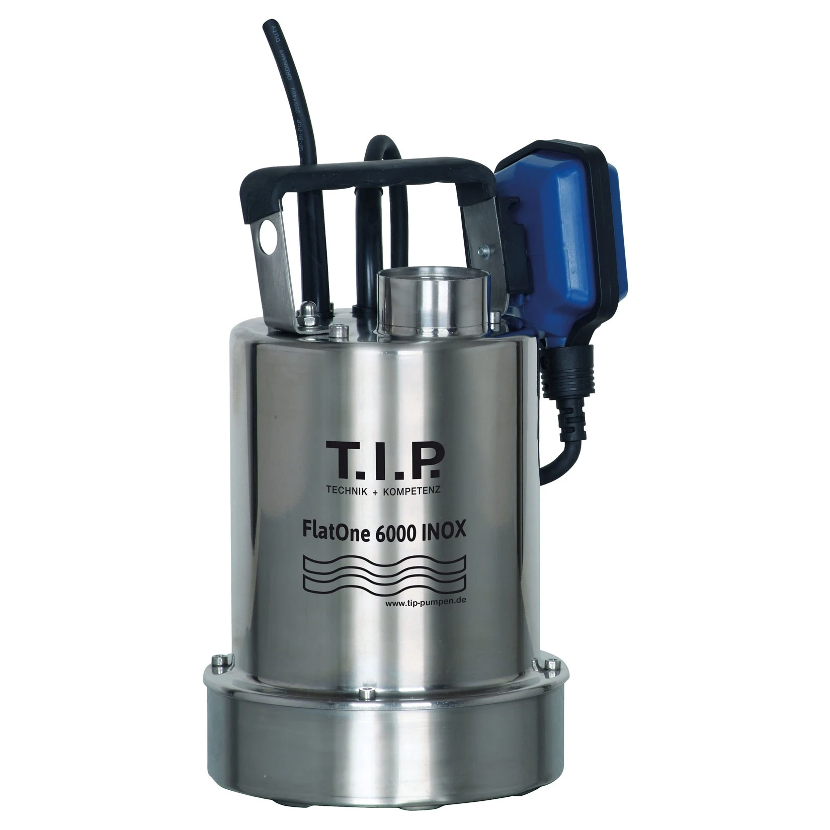 T.I.P. Klarwasser-Tauchpumpe FlatOne 6000 INOX 1 T.I.P. Klarwasser-Tauchpumpe FlatOne 6000 INOX