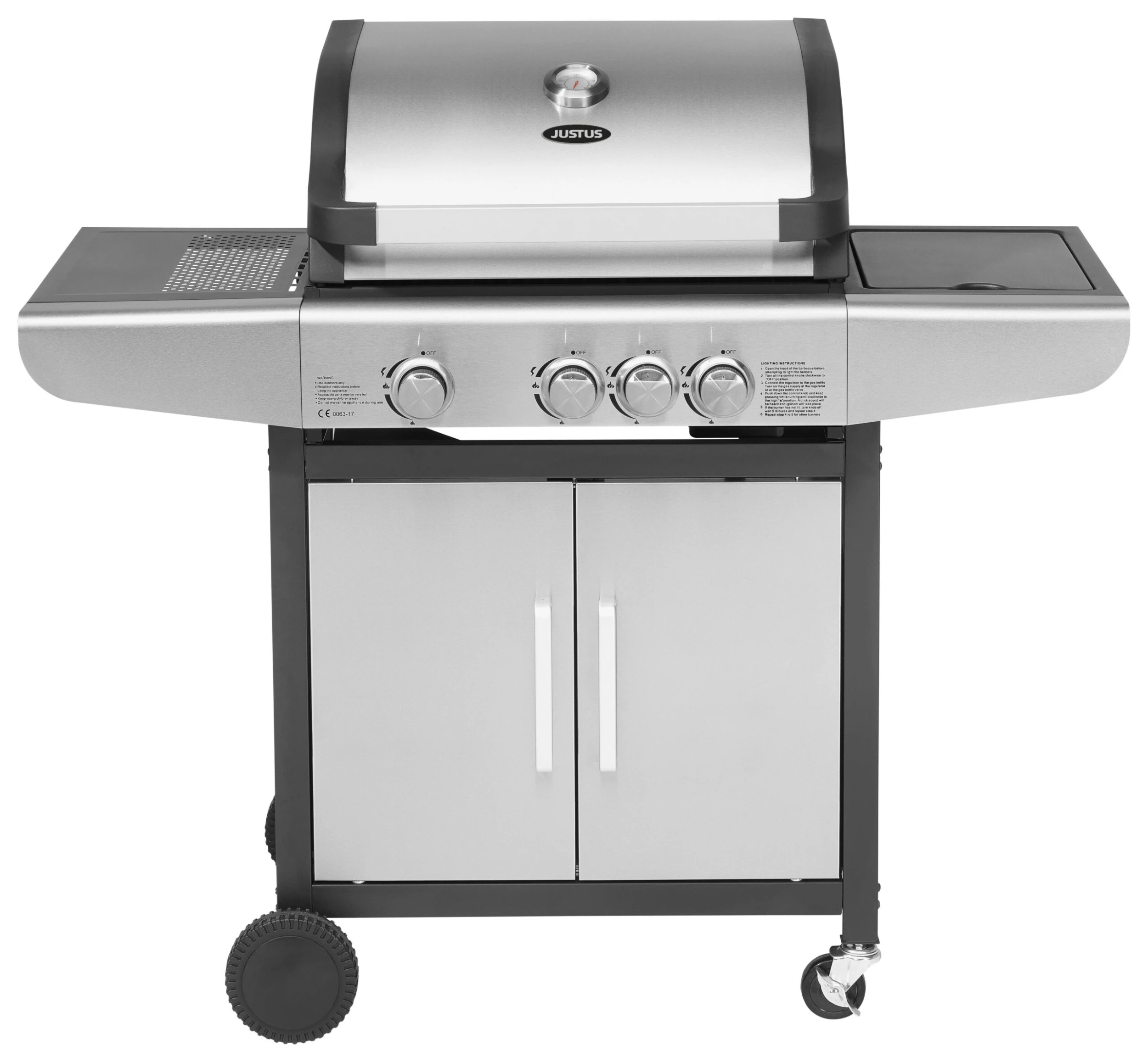 JUSTUS Gasgrill Ares 3 SU 1 JUSTUS Gasgrill Ares 3 SU