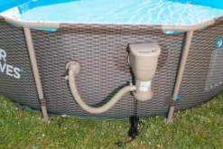 Summer Waves Active Frame Ø305x76 Cm Rattan Braun -Buschbeck Geschäft 2276896000 prod 004 scaled