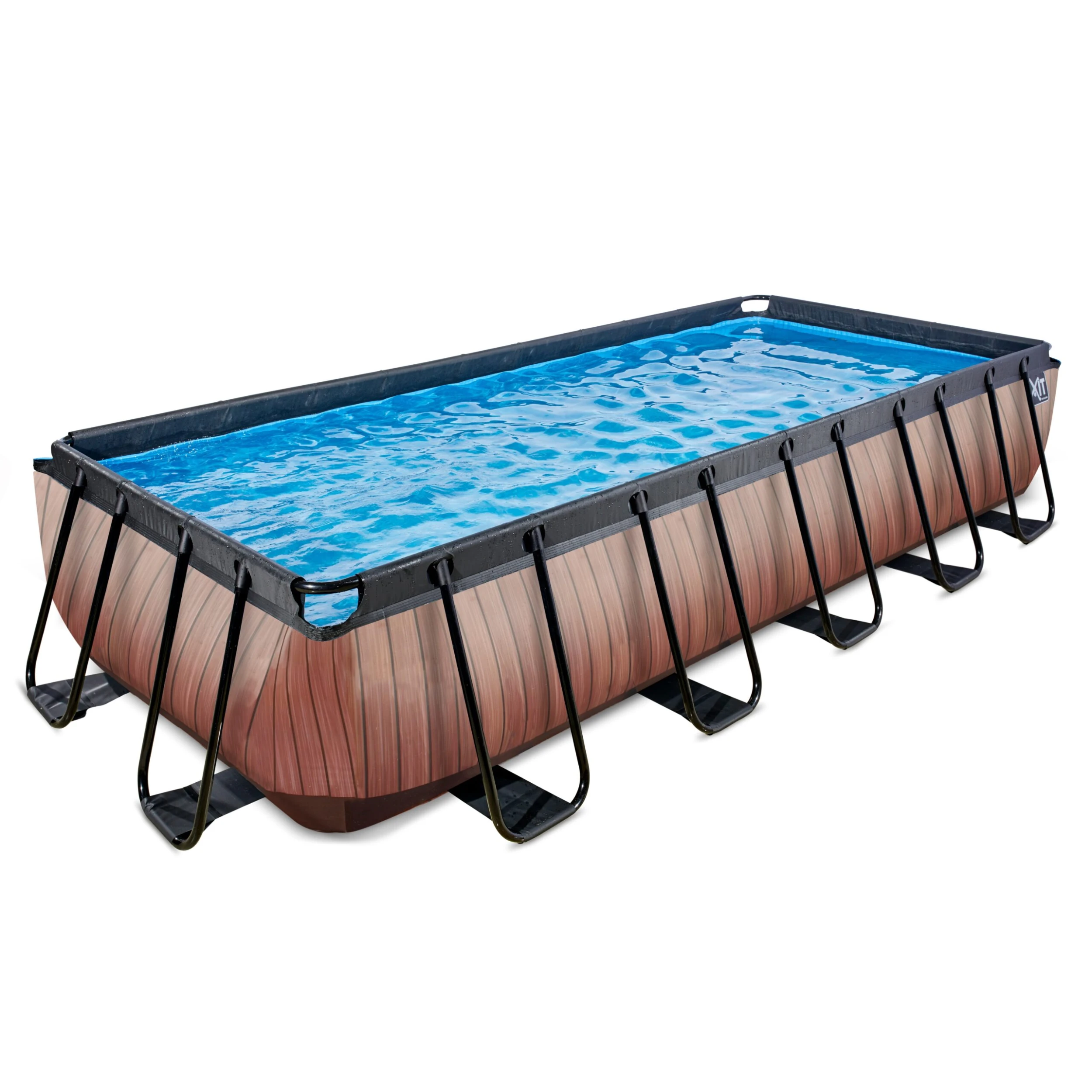 EXIT Frame Pool 540x250x100cm Mit Filterpumpe, Versch. Ausführungen 4 EXIT Frame Pool 540x250x100cm Mit Filterpumpe, Versch. Ausführungen – Bild 4