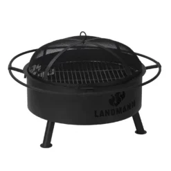 Landmann Feuerkorb & Grill Industrial Design 2in1 Schwarz FP-III-780BKXX