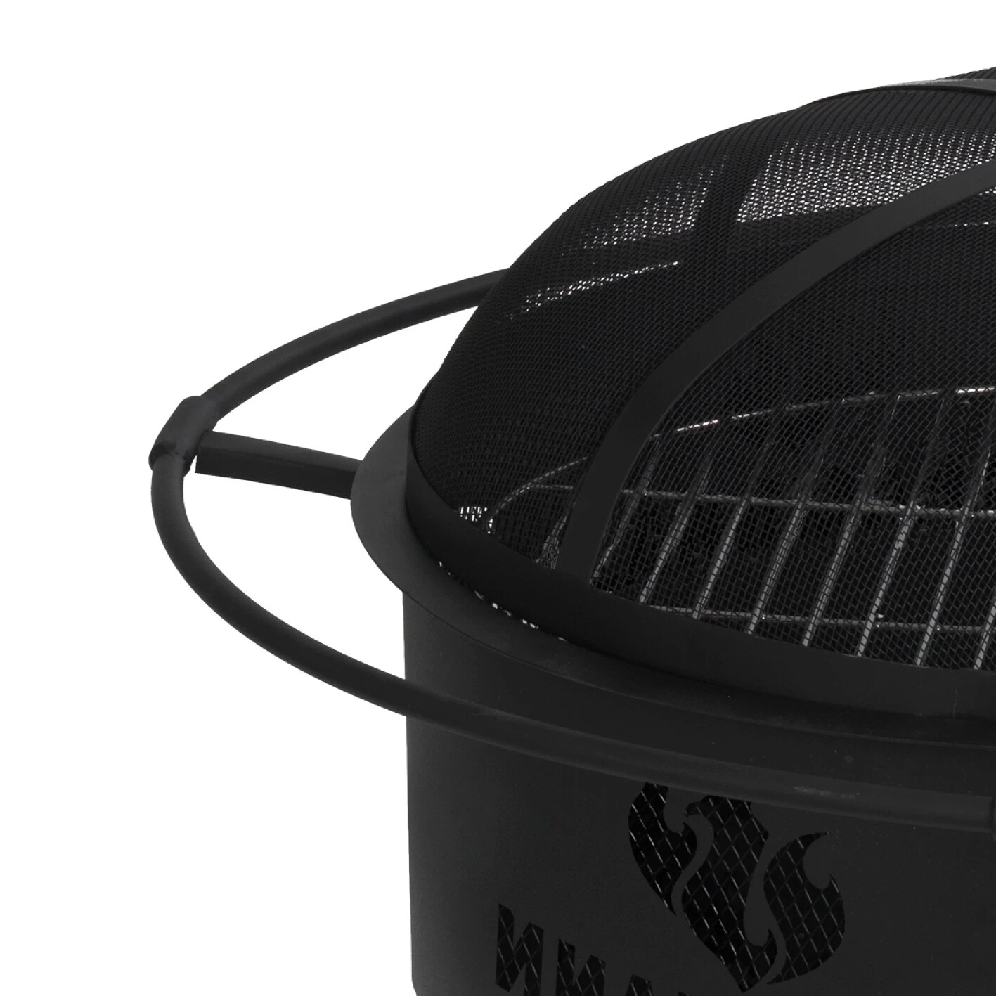 Landmann Feuerkorb & Grill Industrial Design 2in1 Schwarz FP-III-780BKXX 3 Landmann Feuerkorb & Grill Industrial Design 2in1 Schwarz FP-III-780BKXX – Bild 3
