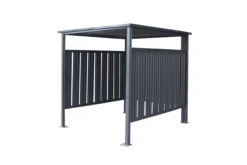 Buschbeck Geschäft 6 Westmann Fahrrad- Und Raucherunterstand Anthrazit 180x200 Cm