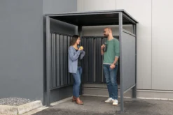 Westmann Fahrrad- Und Raucherunterstand Anthrazit 180x200 Cm -Buschbeck Geschäft 2307387000 prod 005 scaled