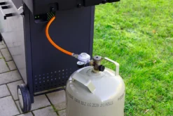 Alternative view of Landmann Druckminderer DE 50mbar Grau Inkl. Schlauchbruchsicherung