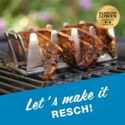 BBQ Rescher Multi-Grillständer 19,5x9,5x7cm Edelstahl 10 BBQ Rescher Multi-Grillständer 19,5x9,5x7cm Edelstahl -Buschbeck Geschäft 2309721000 prod 005