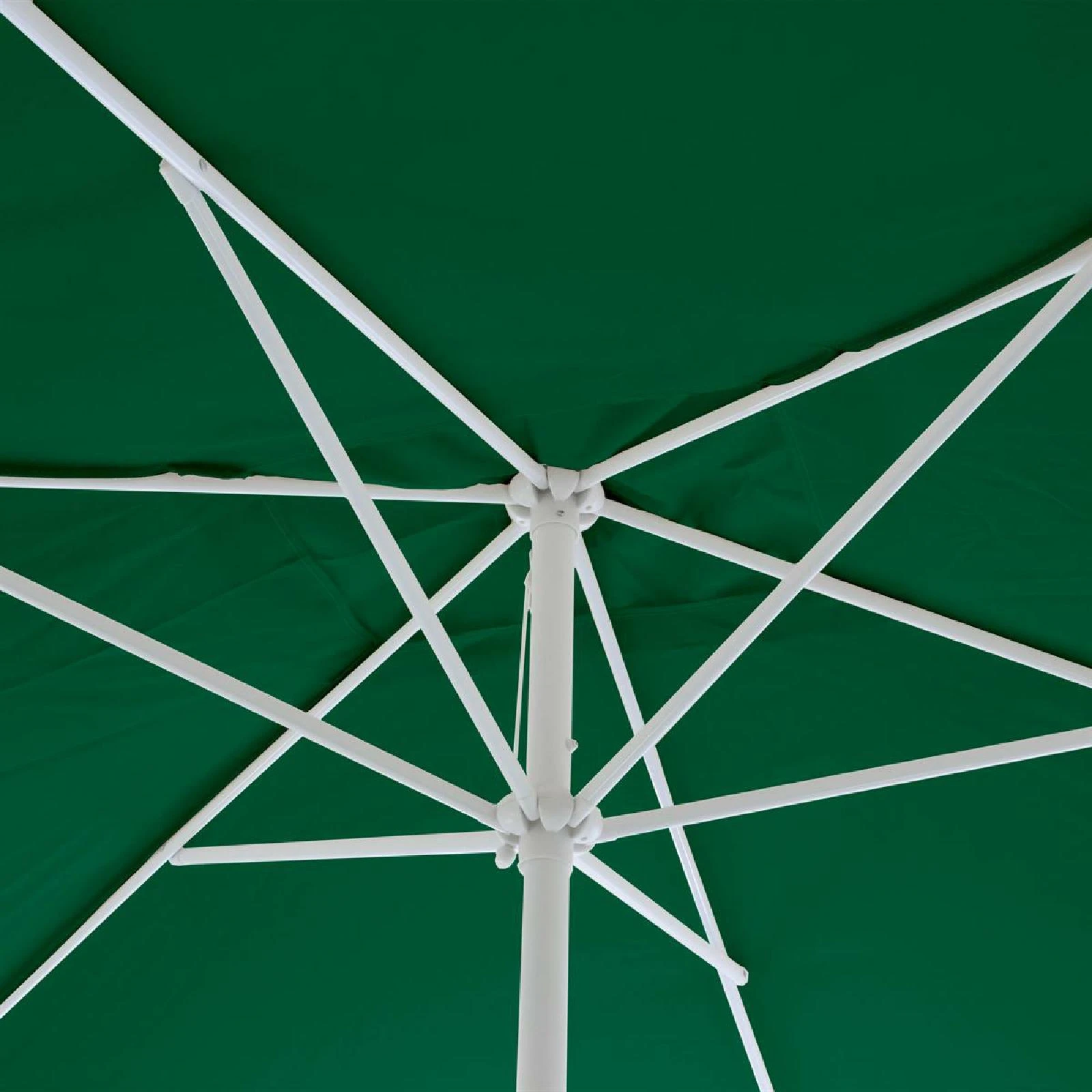 VCM Sonnenschirm Eckig 2x3m Grün Mit Kurbel Marktschirm Rechteckschirm Sonnenschutz 2 VCM Sonnenschirm Eckig 2x3m Grün Mit Kurbel Marktschirm Rechteckschirm Sonnenschutz – Bild 2