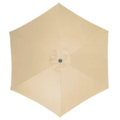 VCM Sonnenschirm 2,90m Creme Mit Kurbel Neigbar Wasserabweisend UV Schutz 50+ -Buschbeck Geschäft 8600043100 916105 prod 005