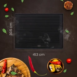 CLP Gusseisen-Grillplatte I Für Gasgrill, Kohlegrill & Elektrogrill -Buschbeck Geschäft 8600246500 161579645 prod 003