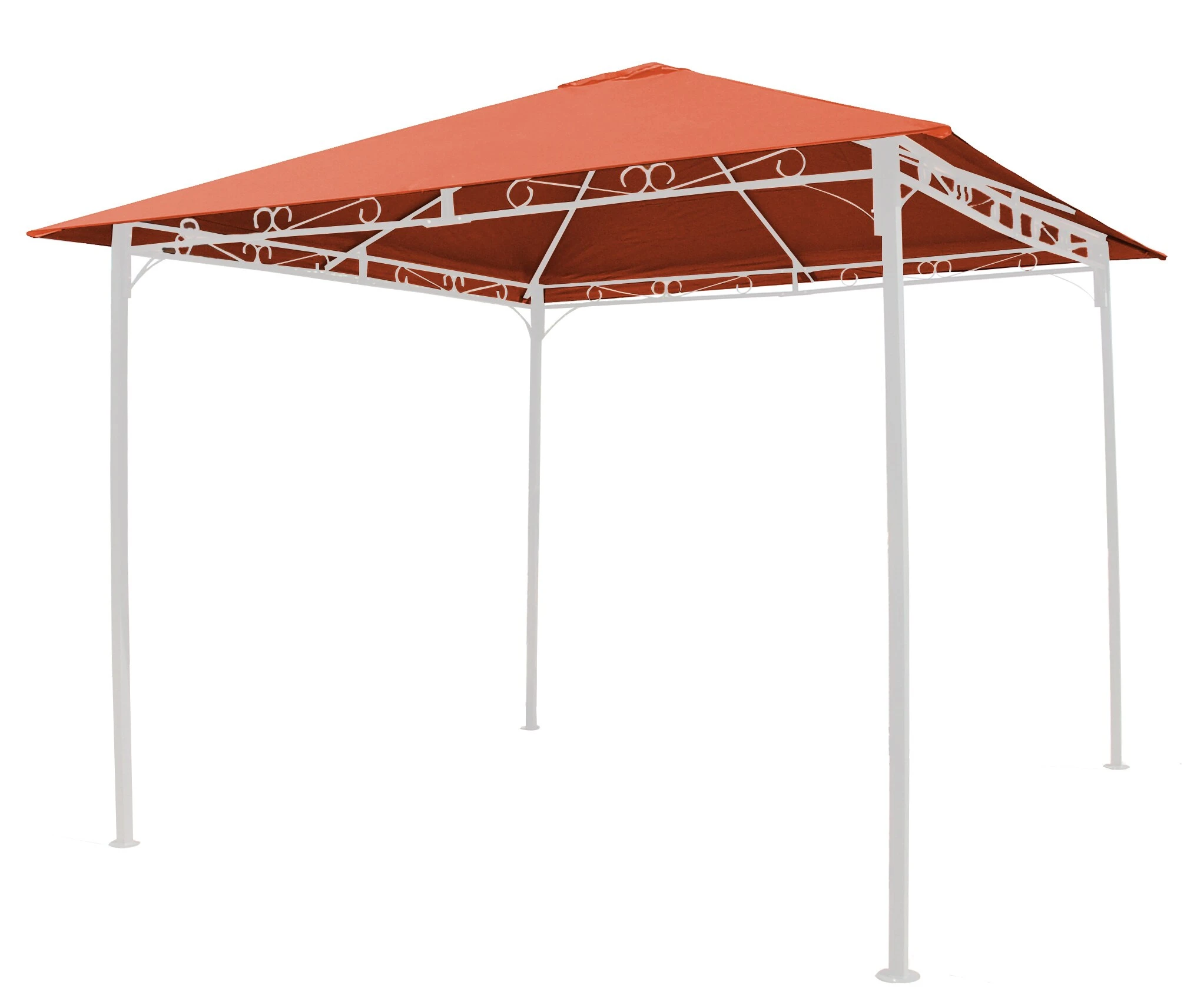Grasekamp Universal Ersatzdach 293 X 293 Cm Polyester Terra Mit UV Schutz, Wasserabweisend 1 Grasekamp Universal Ersatzdach 293 X 293 Cm Polyester Terra Mit UV Schutz, Wasserabweisend