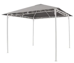 Grasekamp Ersatzdach 3x3m Grau Zu Antik Pavillon Gartenpavillon Partyzelt Bezug Plane