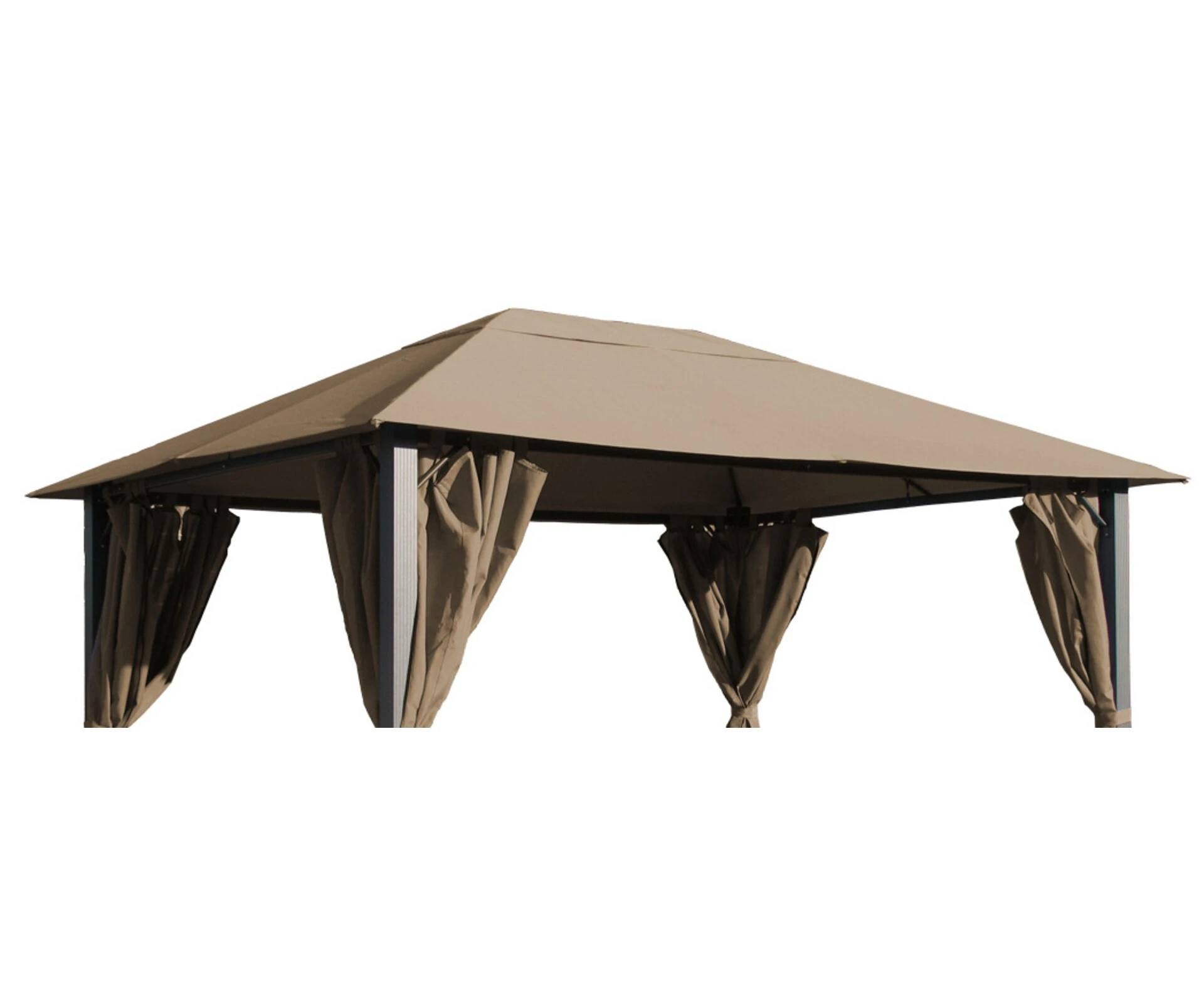 Grasekamp Ersatzdach Zu Pavillon Paris 3x4m Taupe Plane Bezug Gartenpavillon 1 Grasekamp Ersatzdach Zu Pavillon Paris 3x4m Taupe Plane Bezug Gartenpavillon