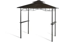 Grasekamp Ersatzdach Hardtop BBQ Pavillon 1,5x2,4m Doppelstegplatten Polycarbonat Braun -Buschbeck Geschäft 8600280600 48727 prod 004 scaled