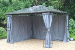 Grasekamp Hardtop Pavillon Limone 3x3,6m Inkl. Seitenteile - Doppelstegplatten Hohlkammer Polycarbonat -Buschbeck Geschäft 8600280600 48746 prod 005 scaled