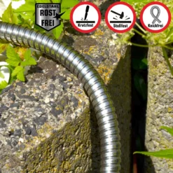 15 M Knickfreier Gartenschlauch Edelstahl Wasserschlauch Flex Metall Schlauch -Buschbeck Geschäft 8600295800 3798 prod 004