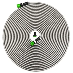 30 M Knickfreier Gartenschlauch Edelstahl Wasserschlauch Flex Metall Schlauch
