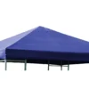 DEGAMO Ersatzdach Für Metall- Und Alupavillon 3x3 Meter Dunkelblau, Wasserdicht PVC-beschichtet