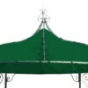 DEGAMO Ersatzdach Für Pavillon BURMA, Polyester PVC-beschichtet Dunkelgrün