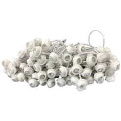 DEGAMO Spanngummi Mit Kugel Für Zeltplanen, 100 Stück