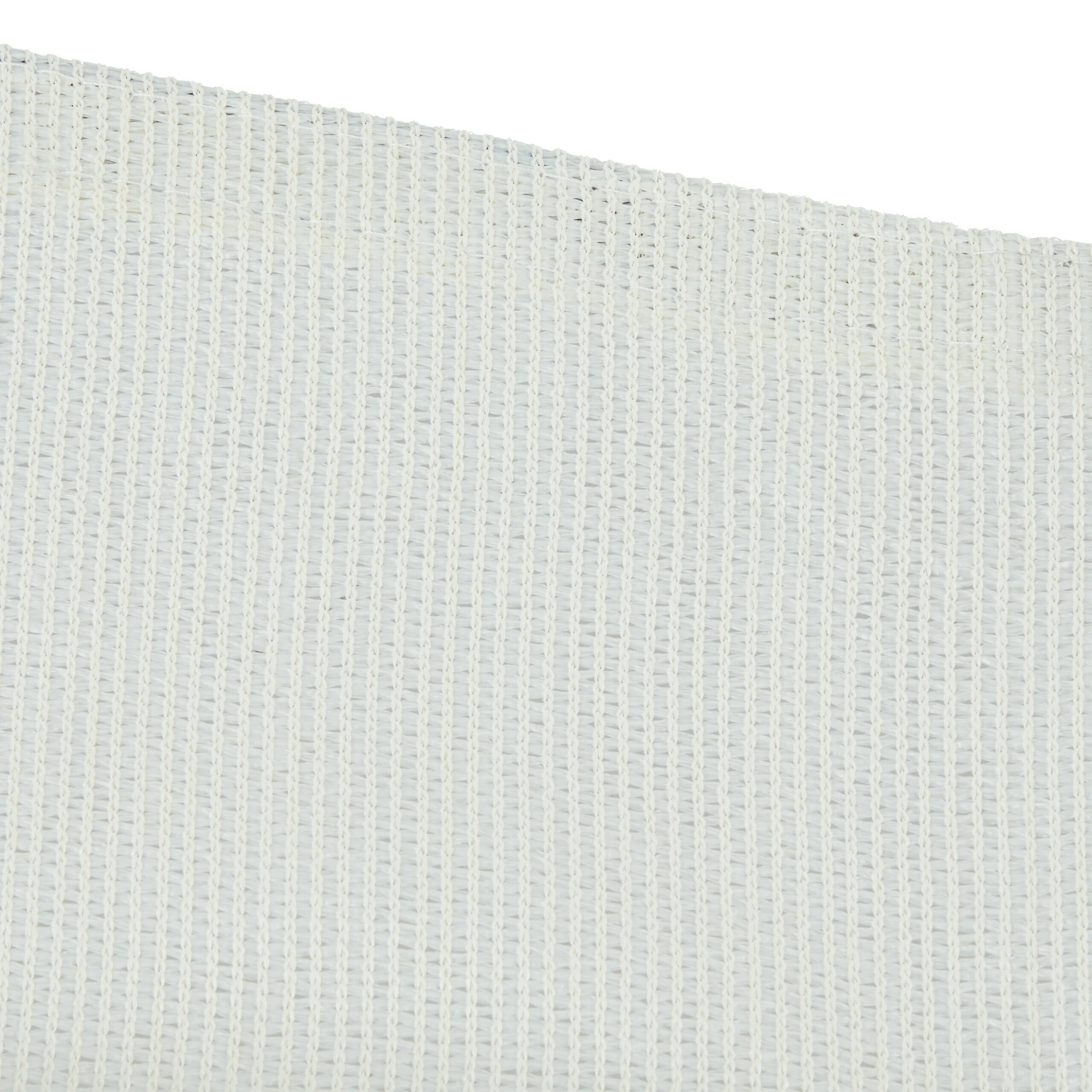 Relaxdays Rechteckiges HDPE Sonnensegel Weiß 4 Relaxdays Rechteckiges HDPE Sonnensegel Weiß – Bild 4