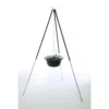 Acerto® Gulaschkessel 22 Liter + Dreibein 180cm