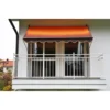 Angerer Klemmmarkise Orange/braun 300 Cm Markise Balkon