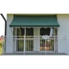 Angerer Klemmmarkise Grün/creme 150 Cm Balkonmarkise Markise Balkon