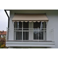 Angerer Klemmmarkise Beige/braun 300 Cm Markise Balkon