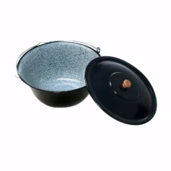 Acerto® Ungarischer Gulaschkessel 14L Dreibein-Gestell Kochkessel Suppenkessel