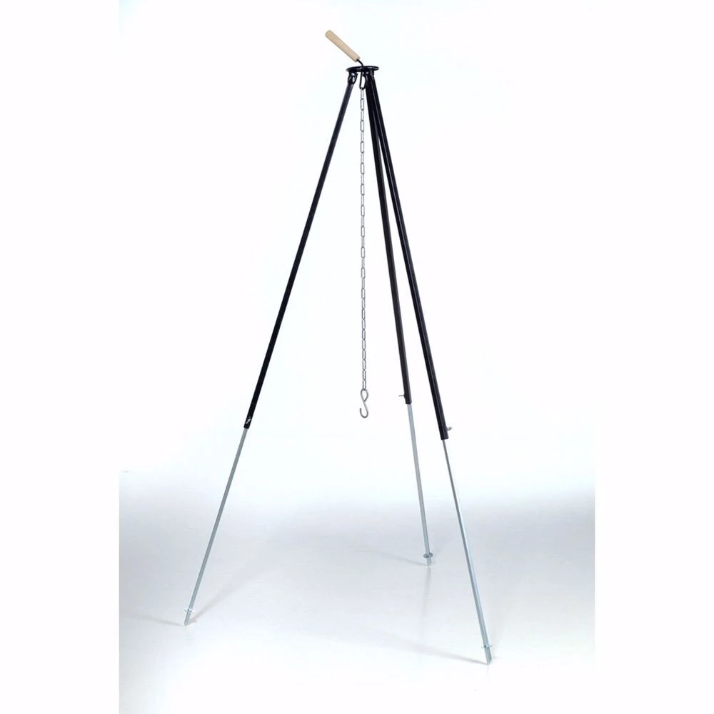 Acerto® Gulaschkessel 10L + Dreibein-Gestell (180cm) 3 Acerto® Gulaschkessel 10L + Dreibein-Gestell (180cm) – Bild 3