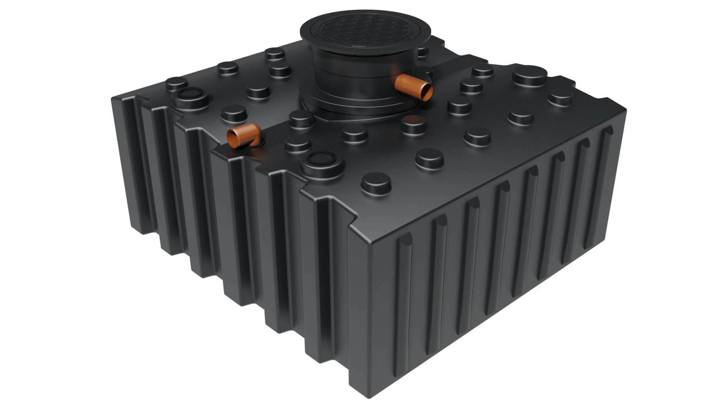 GreenLife Regenwasser-Flachtank 5.000 L Mit Biovitor Regenwassertank Bodentank 2 GreenLife Regenwasser-Flachtank 5.000 L Mit Biovitor Regenwassertank Bodentank – Bild 2