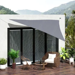 Outsunny Sonnensegel Als Dreieck 400 X 400 X 400 Cm | Sonnendach Sonnenschutz Rechtecke Dreiecke Quadrat -Buschbeck Geschäft 8600336600 01 0621 prod 004