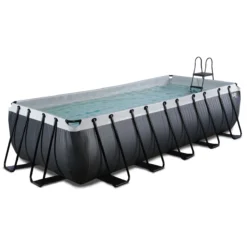Alternative view of Pool Black Leather, 540 X 250 X 122 Cm Schwarz
