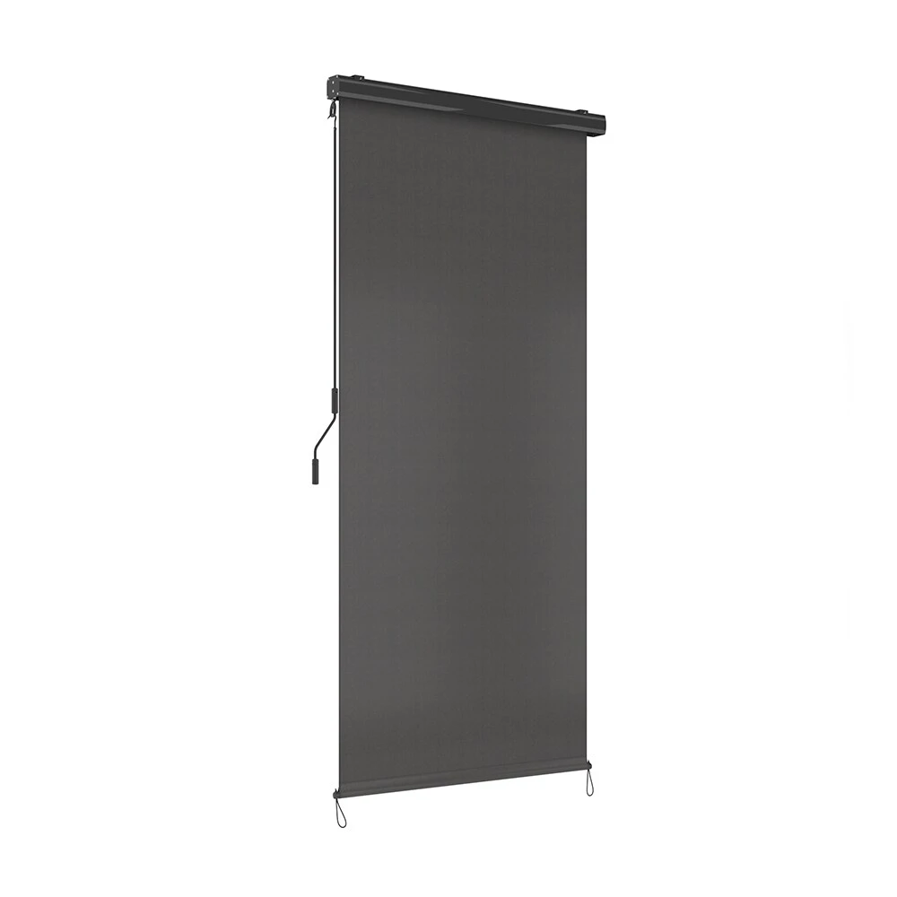 OK-Living Senkrechtmarkise Sonnenschutzrollo Seitenmarkise Anthrazit 250x120 Cm 1 OK-Living Senkrechtmarkise Sonnenschutzrollo Seitenmarkise Anthrazit 250x120 Cm