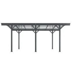Juskys Carport Mit Bogendach 5x3 M – Freistehende Überdachung Aus Aluminium Mit Doppelstegplatten 11 Juskys Carport Mit Bogendach 5x3 M – Freistehende Überdachung Aus Aluminium Mit Doppelstegplatten -Buschbeck Geschäft 8600348200 19144 prod 006