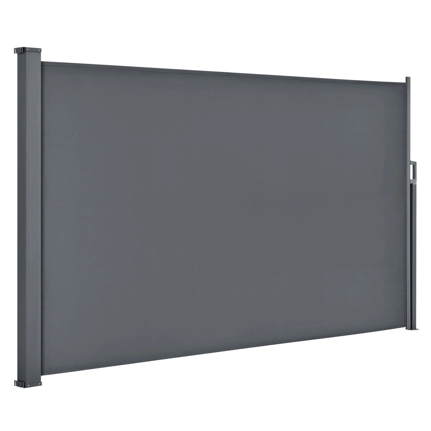 Juskys Seitenmarkise Dubai 300 X 160 Cm Ausziehbar Blickdicht, Sichtschutz & Windschutz Anthrazit 1 Juskys Seitenmarkise Dubai 300 X 160 Cm Ausziehbar Blickdicht, Sichtschutz & Windschutz Anthrazit