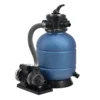 Juskys Sandfilteranlage PSFA20A – Robuster Pool-Filter Mit 4 Wege-Ventil Und Druckanzeige