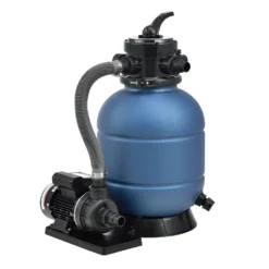 Juskys Sandfilteranlage PSFA20A – Robuster Pool-Filter Mit 4 Wege-Ventil Und Druckanzeige