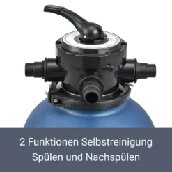 Juskys Sandfilteranlage PSFA20A – Robuster Pool-Filter Mit 4 Wege-Ventil Und Druckanzeige -Buschbeck Geschäft 8600348200 65889827 prod 005